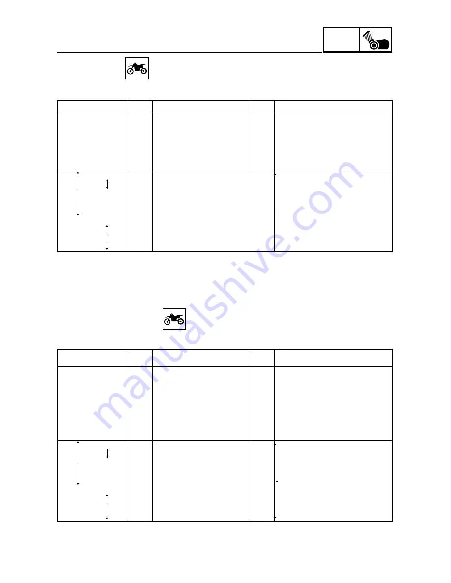 Yamaha YZ426F(M)/LC Owner'S Service Manual Download Page 341