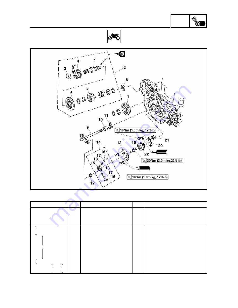 Yamaha YZ426F(M)/LC Скачать руководство пользователя страница 354