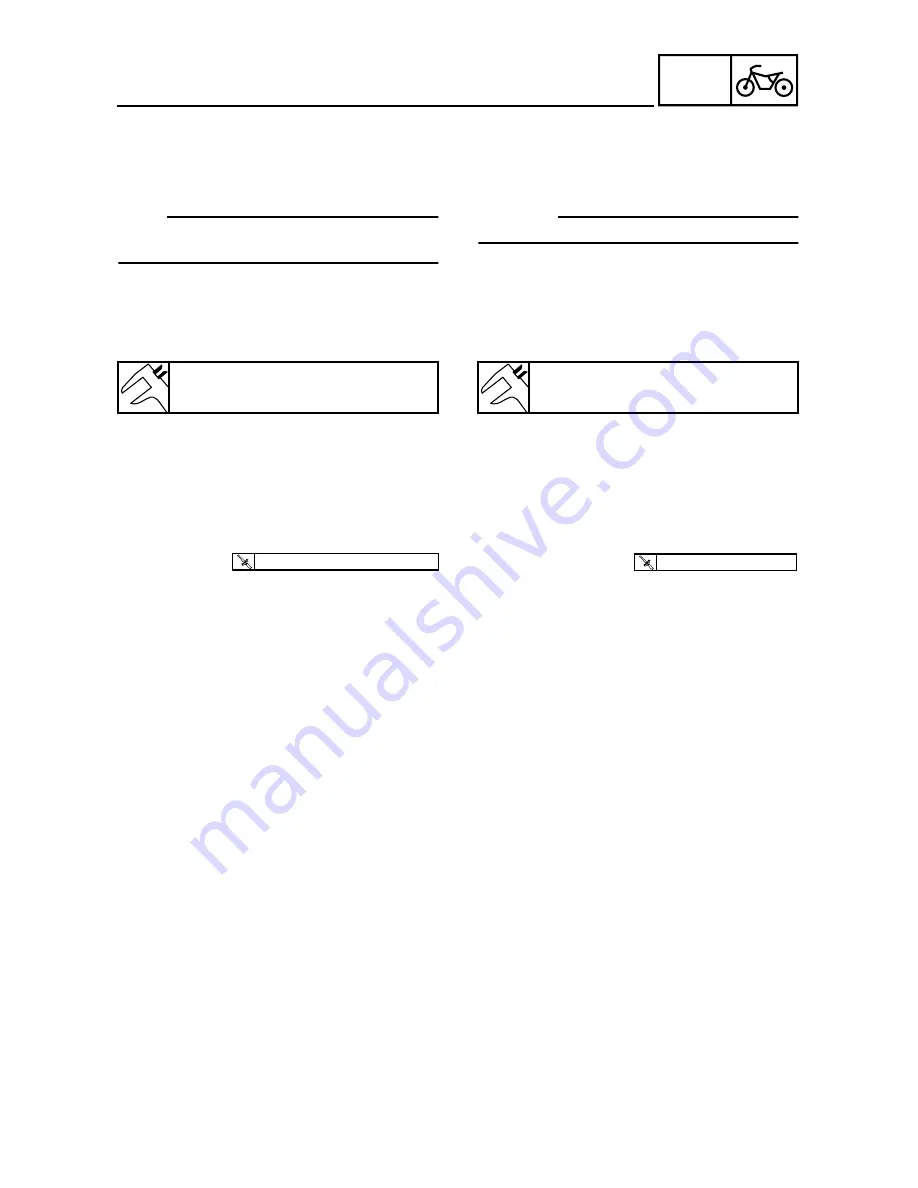 Yamaha YZ426F(M)/LC Owner'S Service Manual Download Page 431