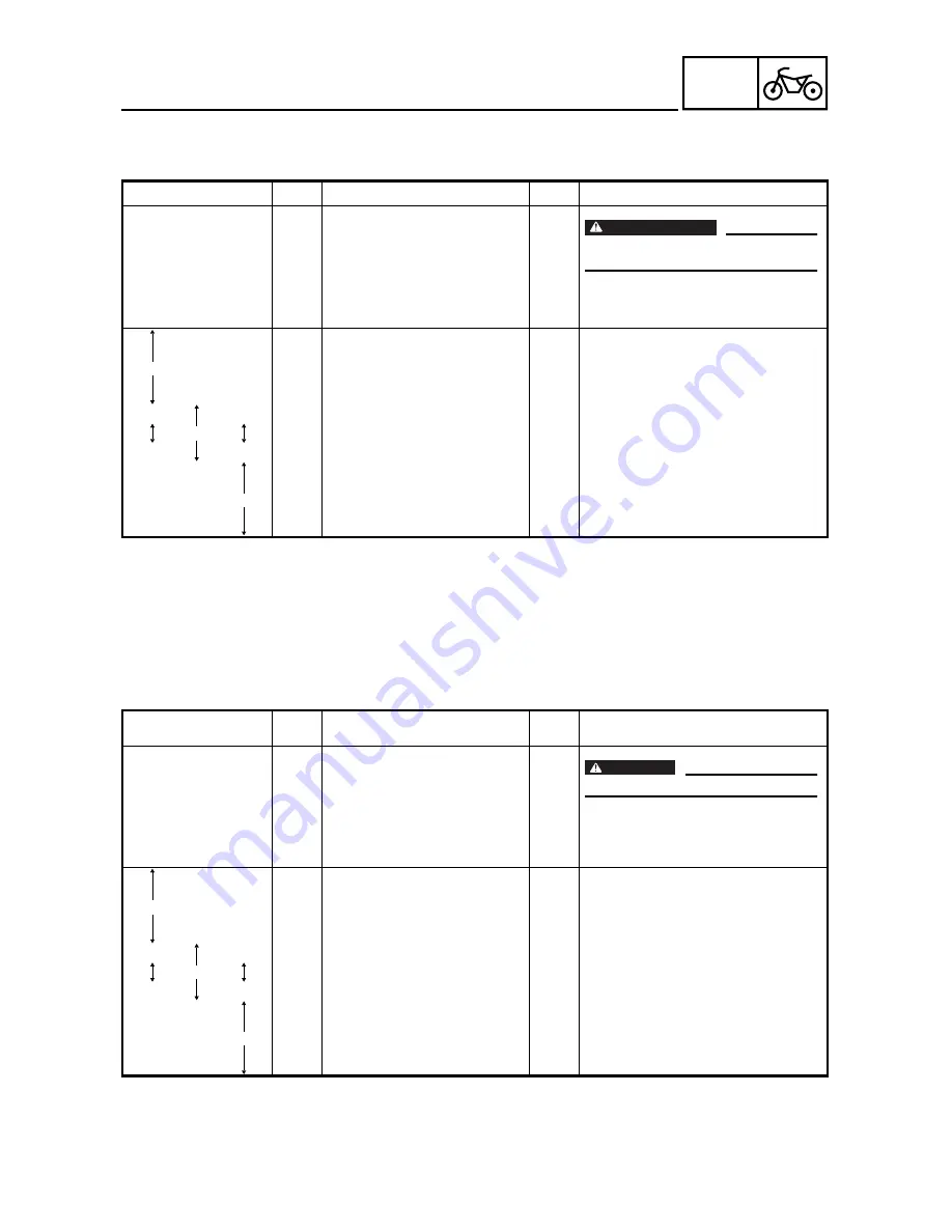 Yamaha YZ426F(M)/LC Owner'S Service Manual Download Page 435