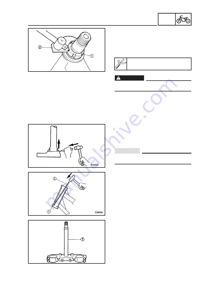 Yamaha YZ426F(M)/LC Owner'S Service Manual Download Page 504