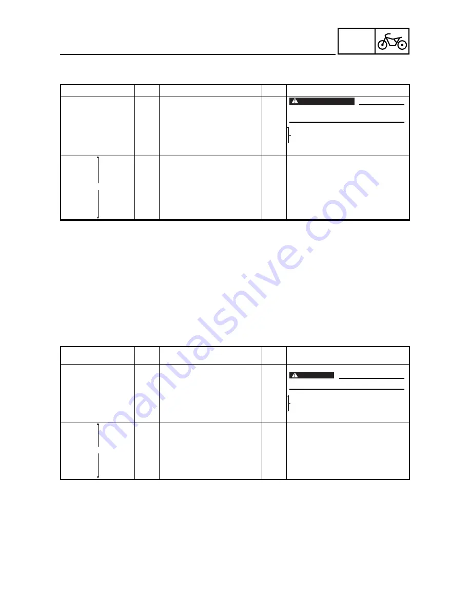 Yamaha YZ426F(M)/LC Owner'S Service Manual Download Page 513