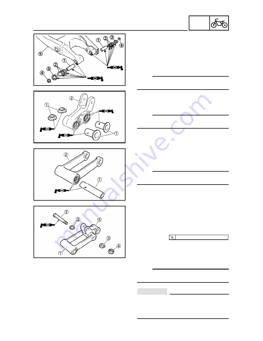 Yamaha YZ426F(M)/LC Owner'S Service Manual Download Page 520