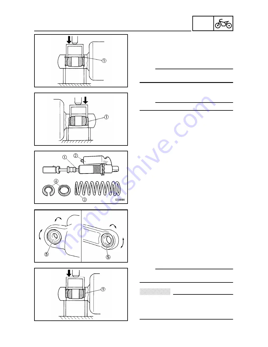 Yamaha YZ426F(M)/LC Owner'S Service Manual Download Page 532