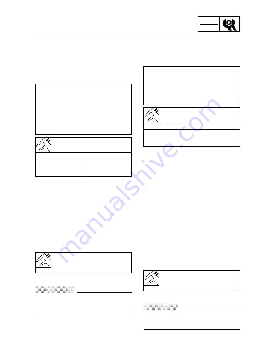 Yamaha YZ426F Owner'S Service Manual Download Page 227