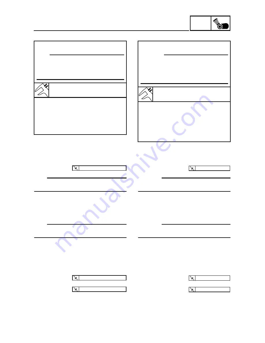 Yamaha YZ426F Owner'S Service Manual Download Page 275