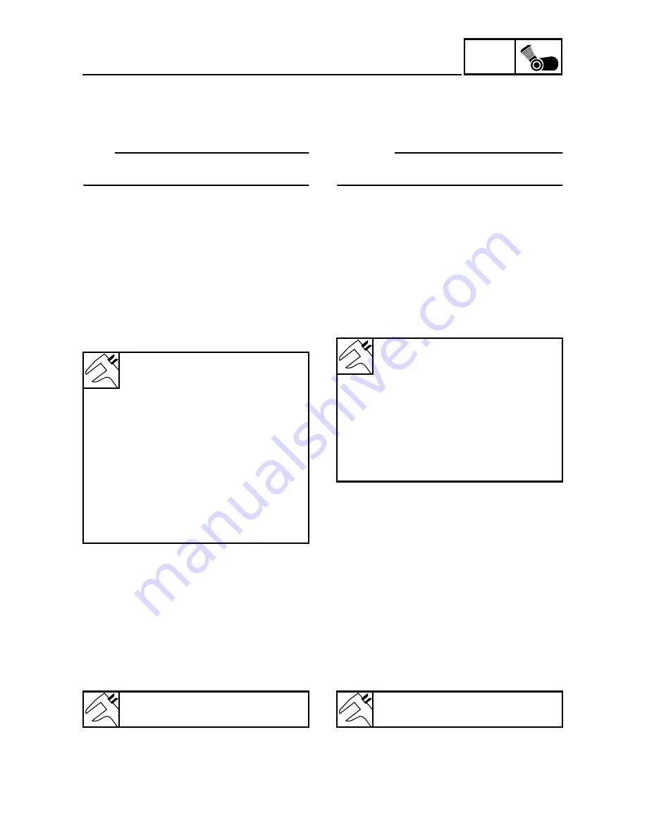 Yamaha YZ426F Owner'S Service Manual Download Page 285