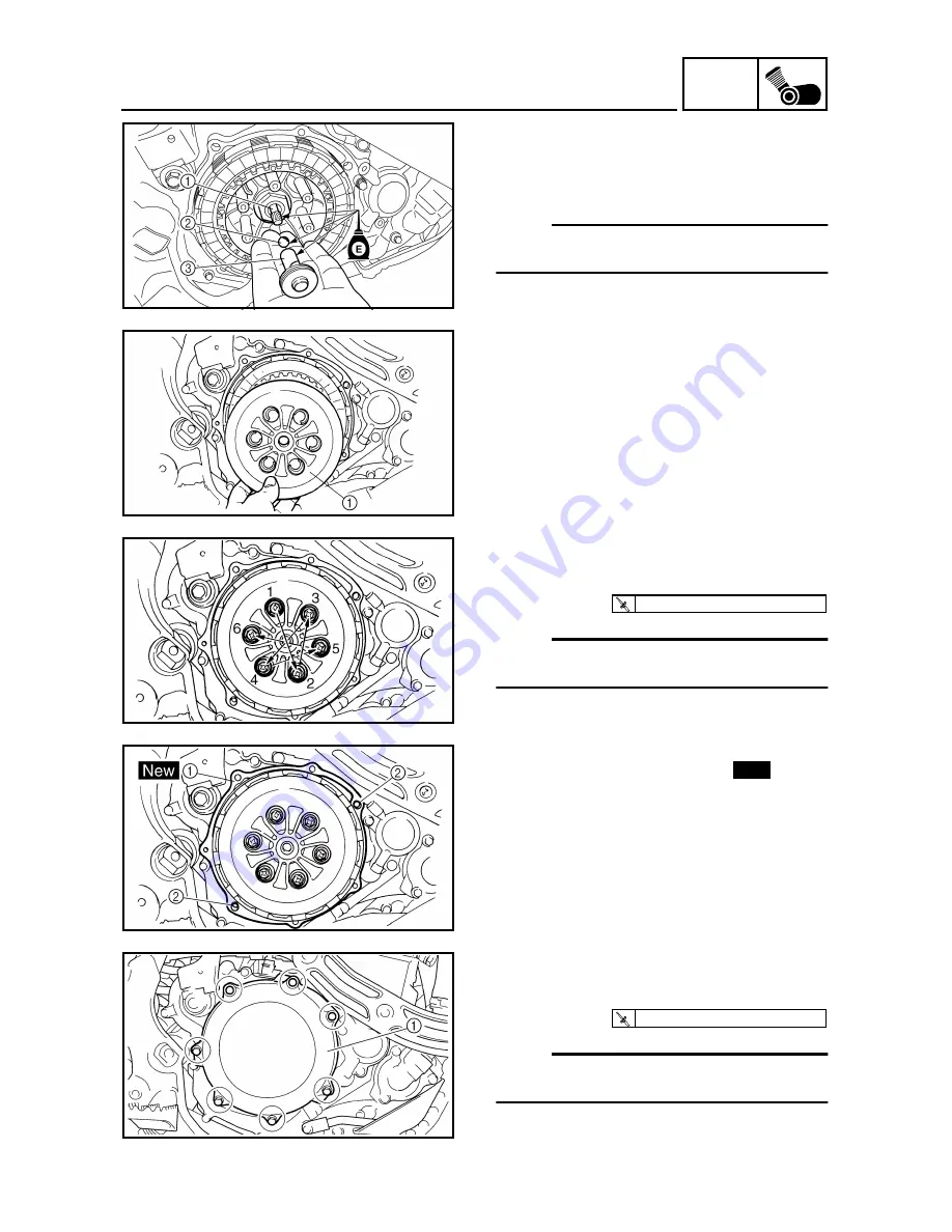 Yamaha YZ426F Owner'S Service Manual Download Page 342