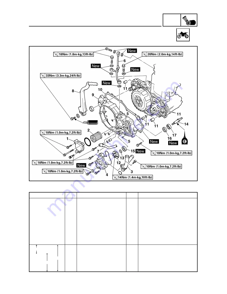 Yamaha YZ426F Owner'S Service Manual Download Page 344