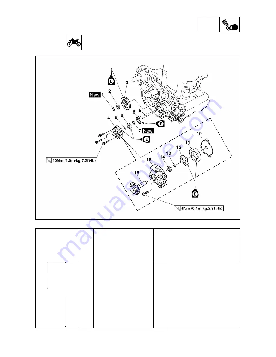 Yamaha YZ426F Скачать руководство пользователя страница 364