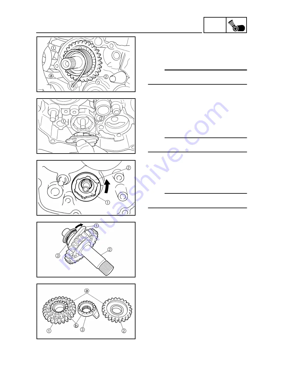 Yamaha YZ426F Owner'S Service Manual Download Page 376