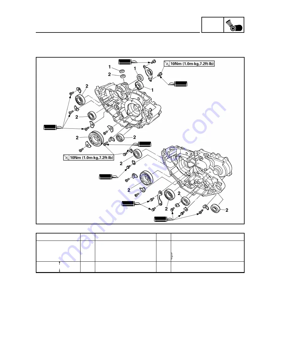 Yamaha YZ426F Owner'S Service Manual Download Page 408