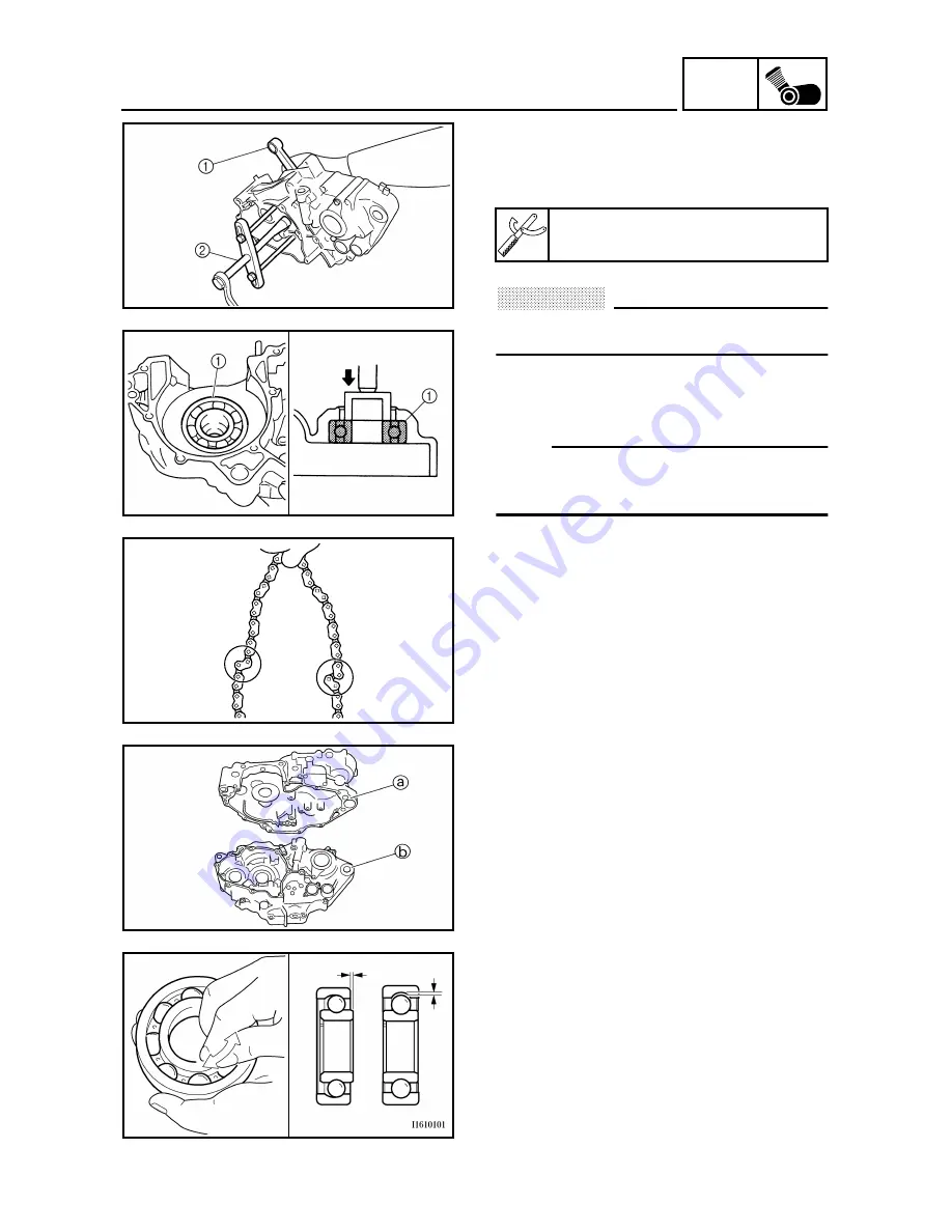 Yamaha YZ426F Owner'S Service Manual Download Page 412