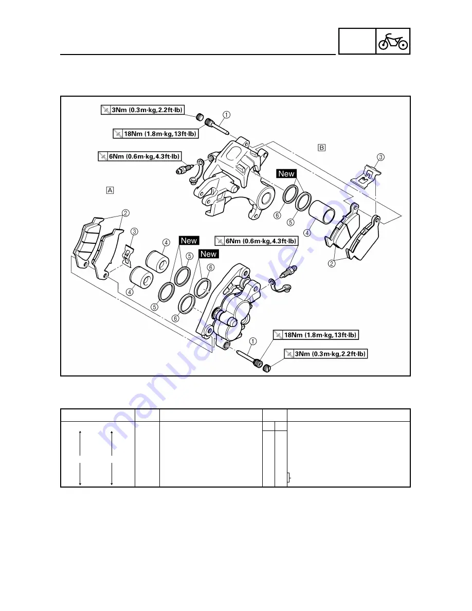 Yamaha YZ426F Скачать руководство пользователя страница 454