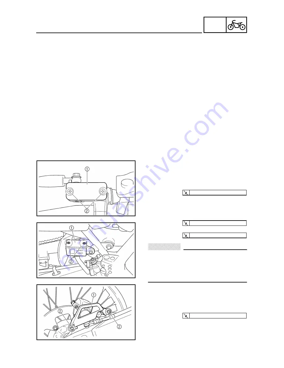 Yamaha YZ426F Owner'S Service Manual Download Page 482