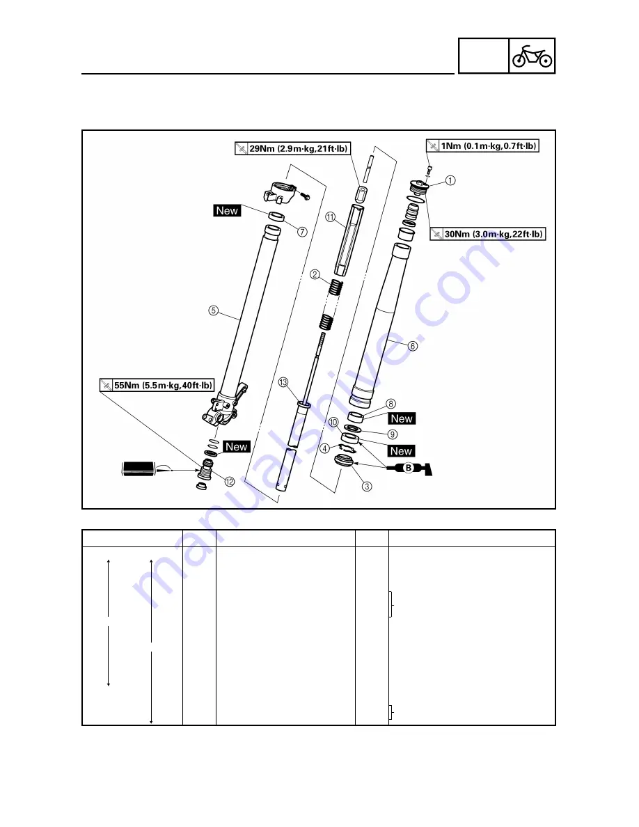 Yamaha YZ426F Скачать руководство пользователя страница 486