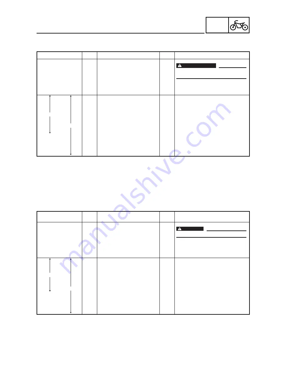 Yamaha YZ426F Owner'S Service Manual Download Page 523