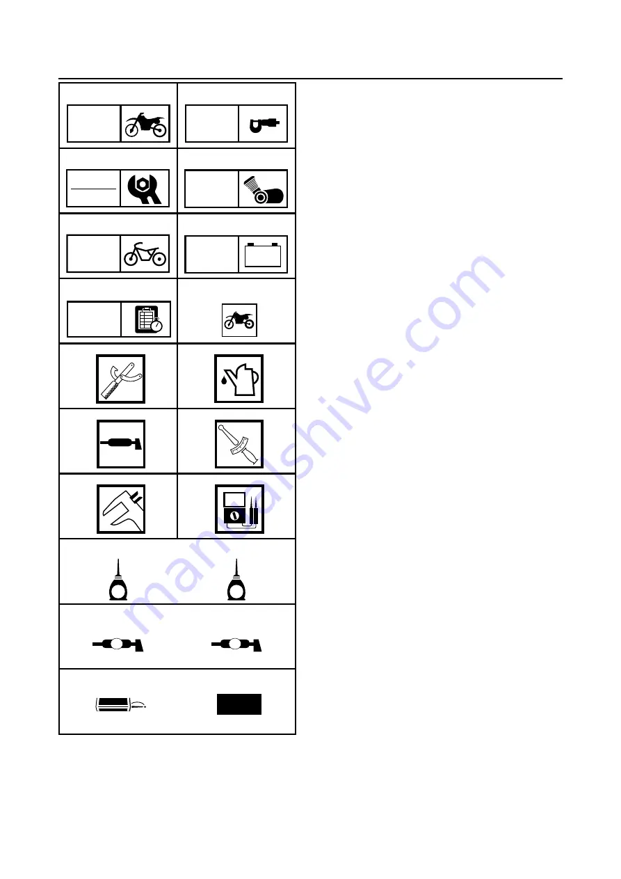 Yamaha YZ450F 2006 Owner'S Service Manual Download Page 16