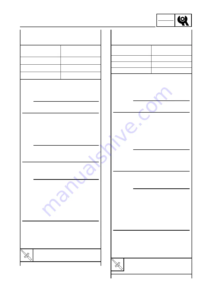 Yamaha YZ450F 2006 Owner'S Service Manual Download Page 187