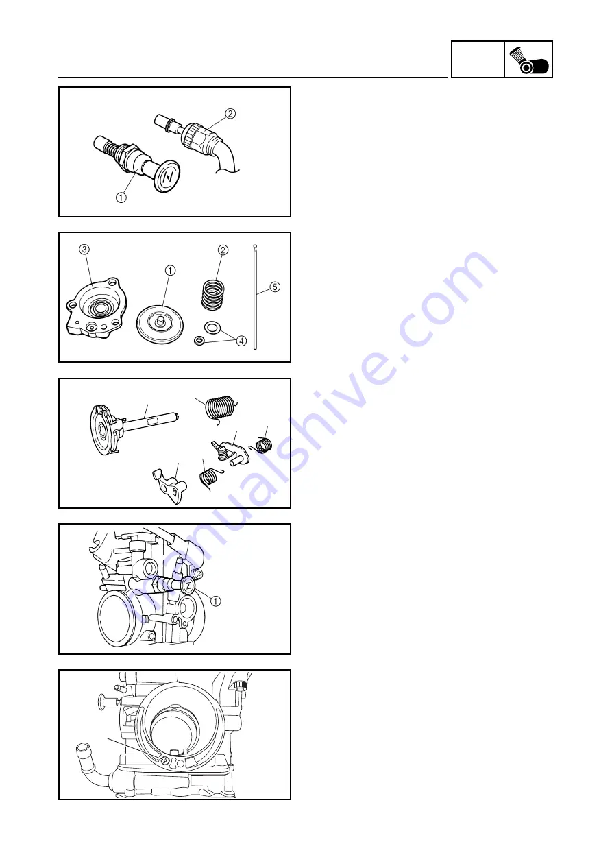 Yamaha YZ450F 2006 Owner'S Service Manual Download Page 270