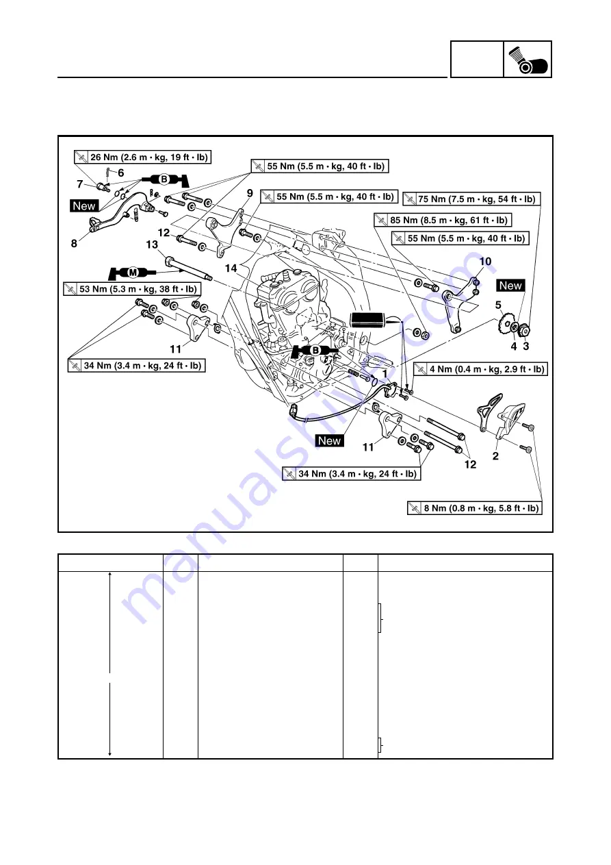 Yamaha YZ450F 2006 Owner'S Service Manual Download Page 404