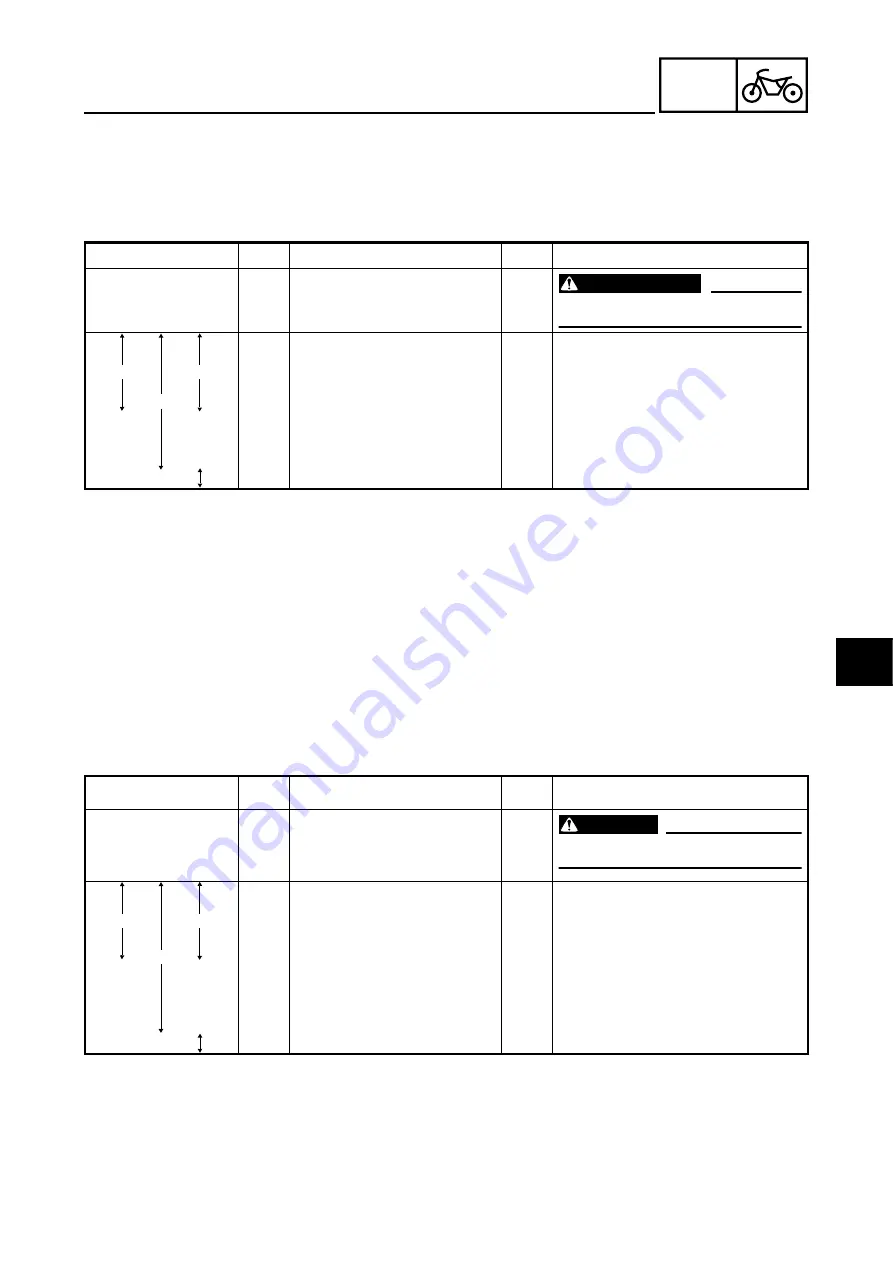 Yamaha YZ450F 2006 Owner'S Service Manual Download Page 441