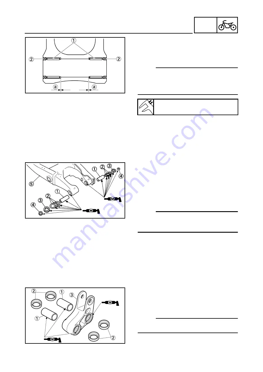 Yamaha YZ450F 2006 Owner'S Service Manual Download Page 554