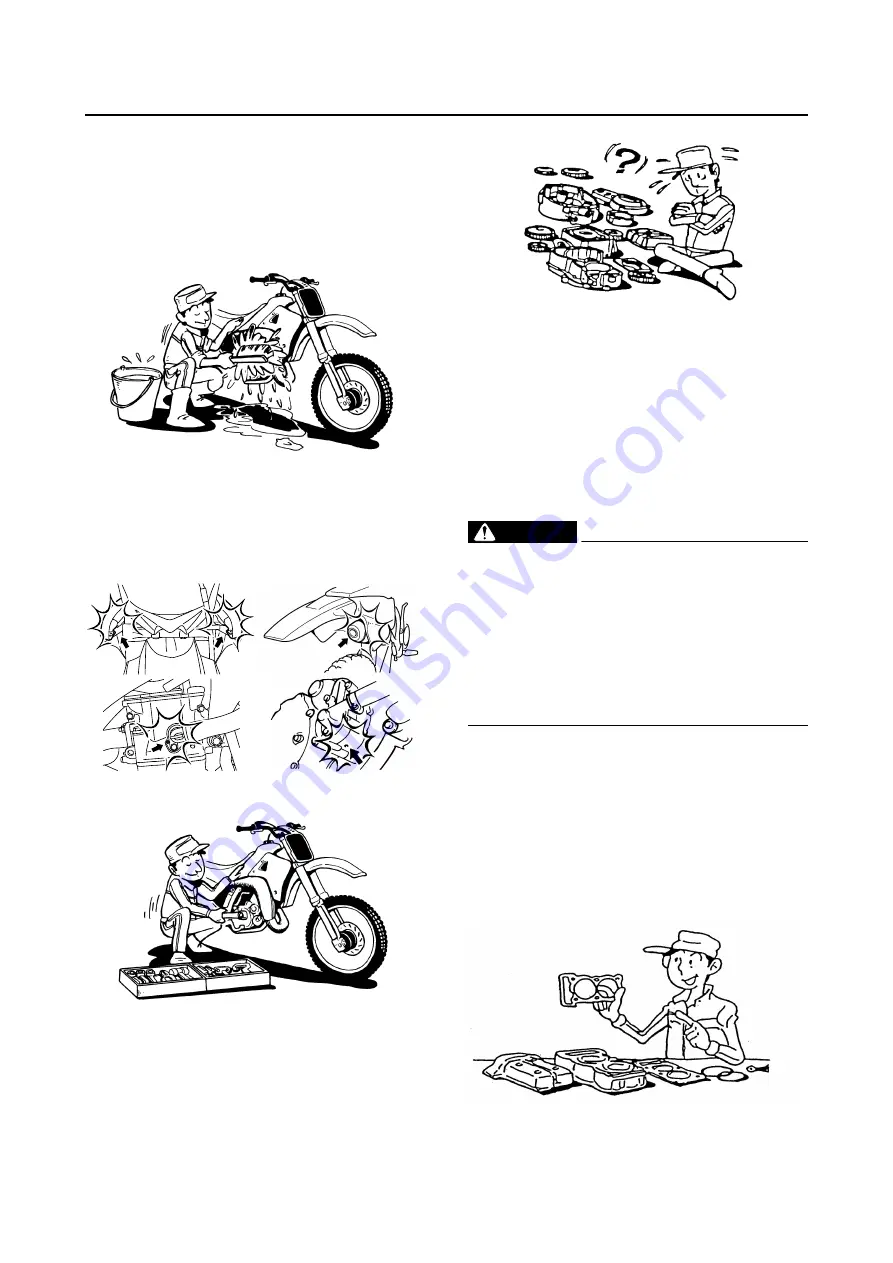 Yamaha YZ450F(E) 2014 Owner'S Service Manual Download Page 24