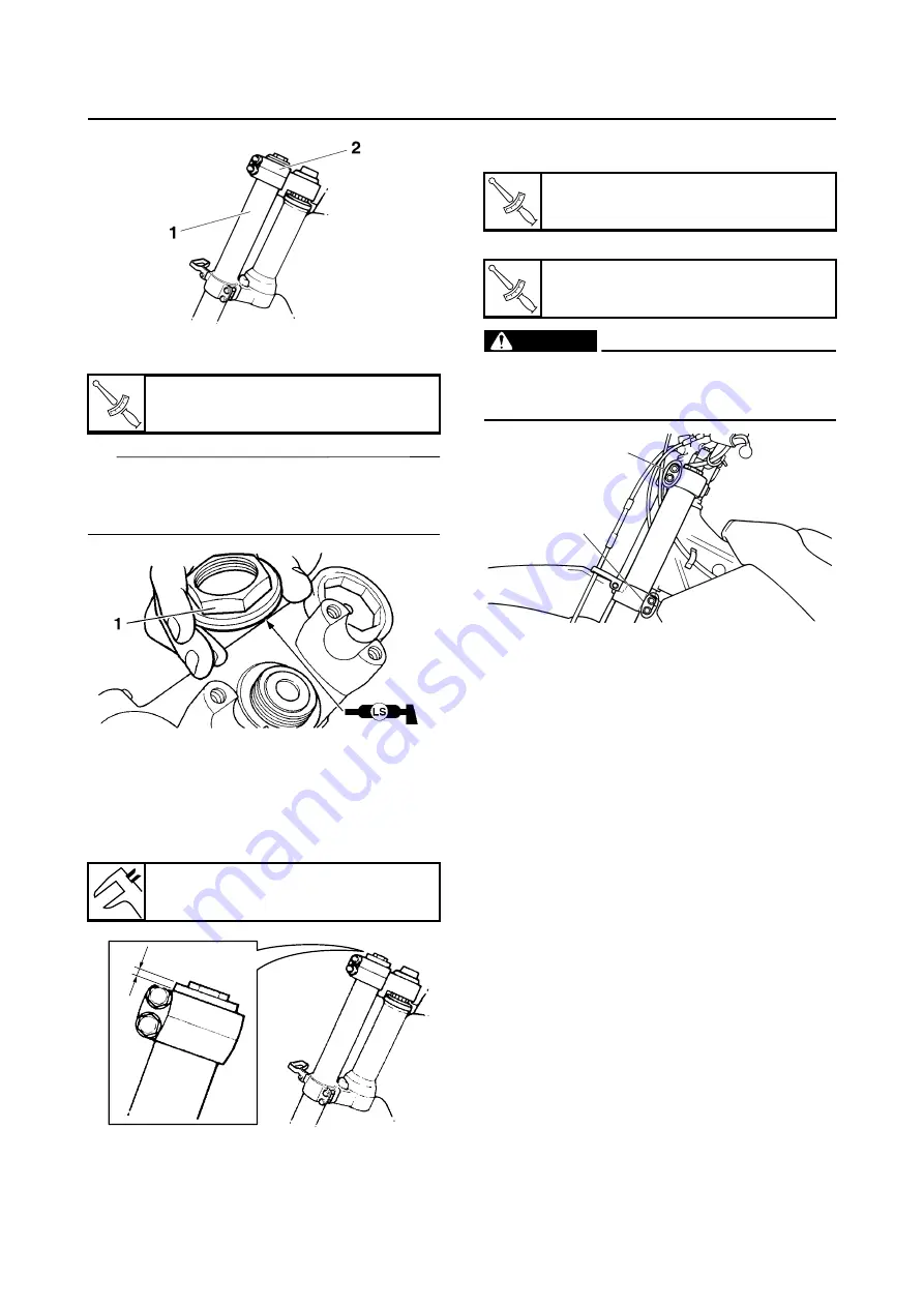 Yamaha YZ450F(E) 2014 Owner'S Service Manual Download Page 178