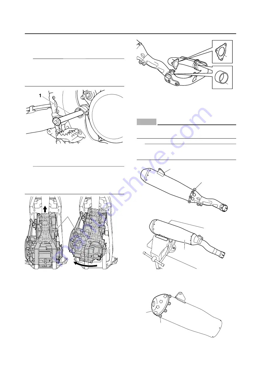 Yamaha YZ450F(E) 2014 Owner'S Service Manual Download Page 202