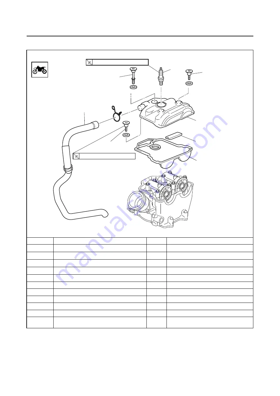 Yamaha YZ450F(E) 2014 Owner'S Service Manual Download Page 206