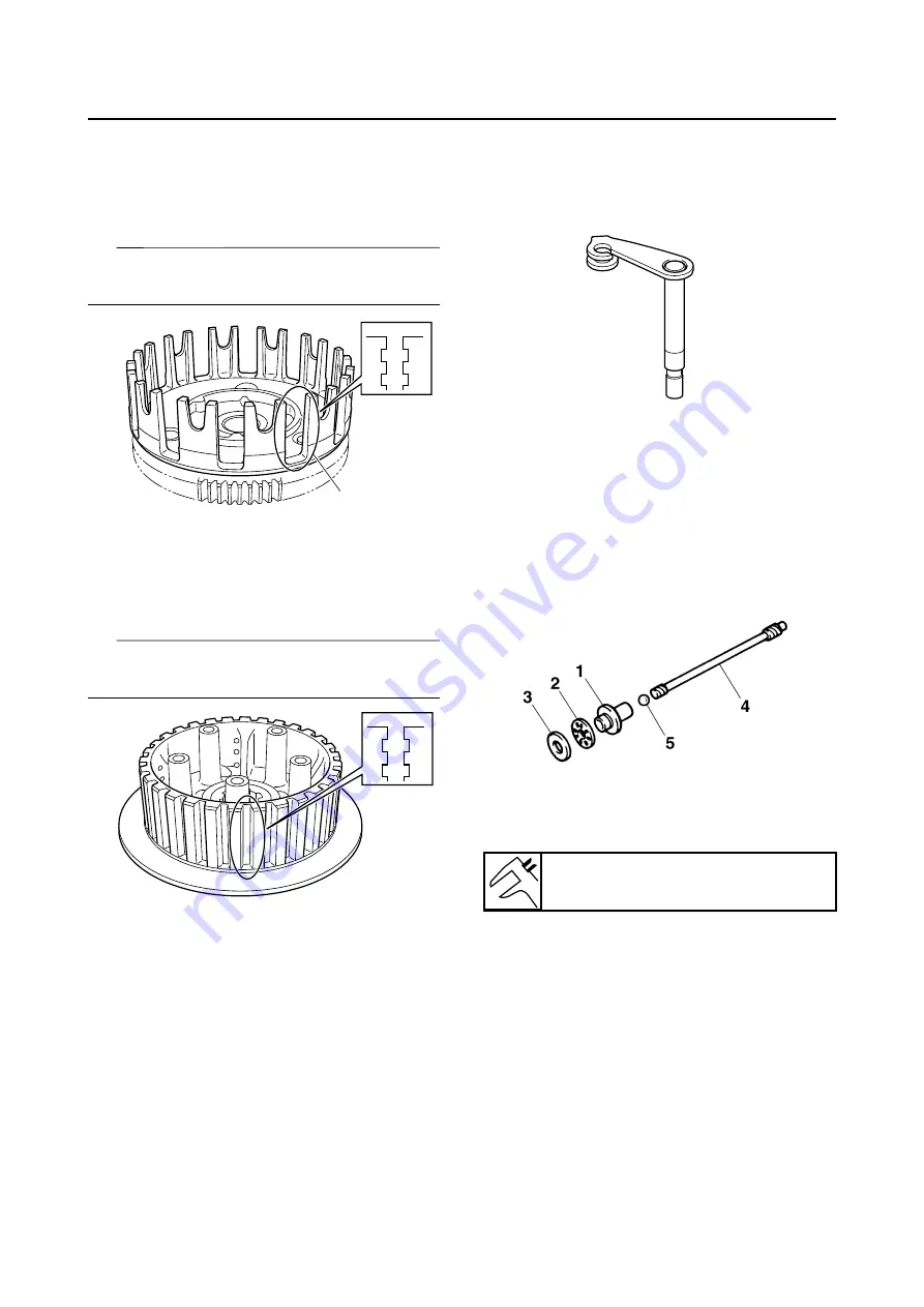 Yamaha YZ450F(E) 2014 Owner'S Service Manual Download Page 236