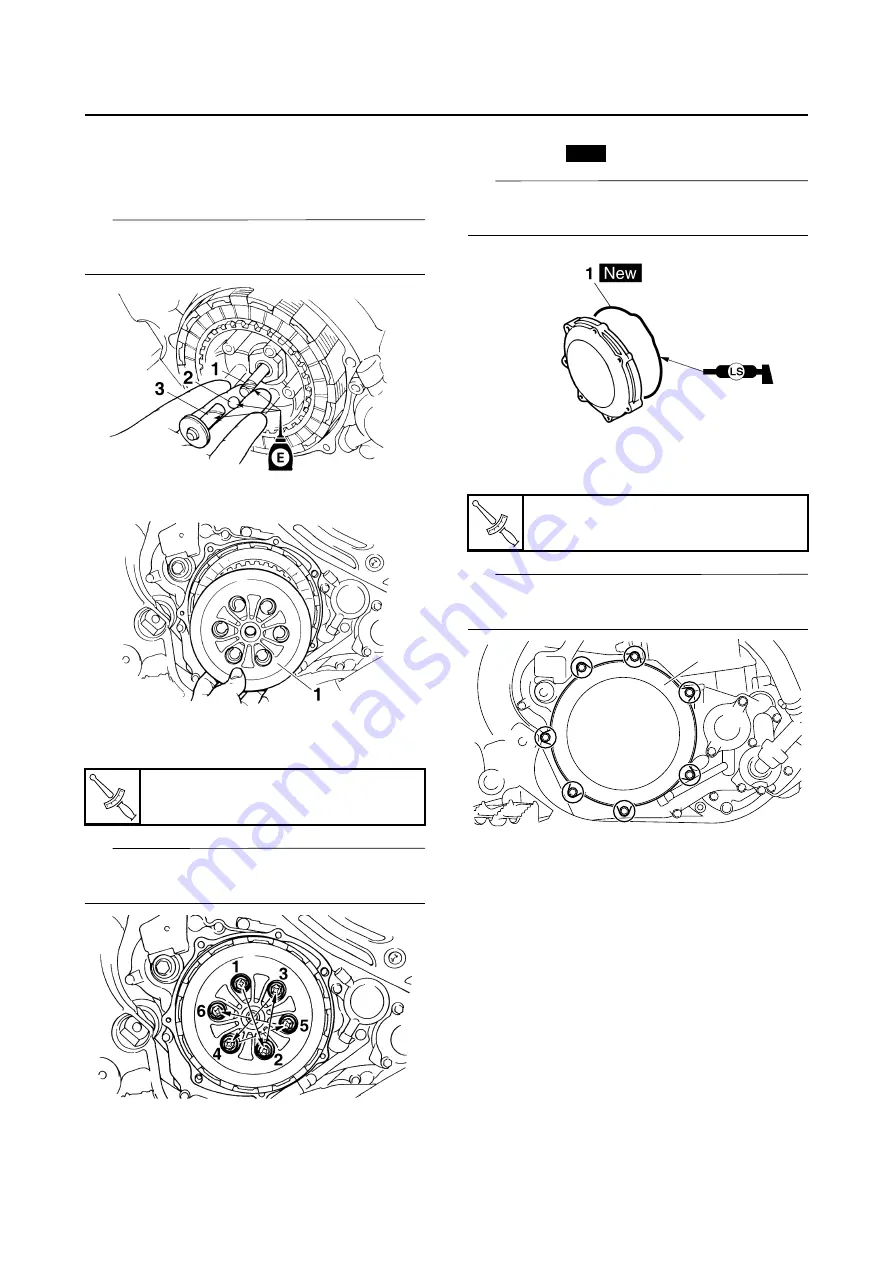 Yamaha YZ450F(E) 2014 Owner'S Service Manual Download Page 239