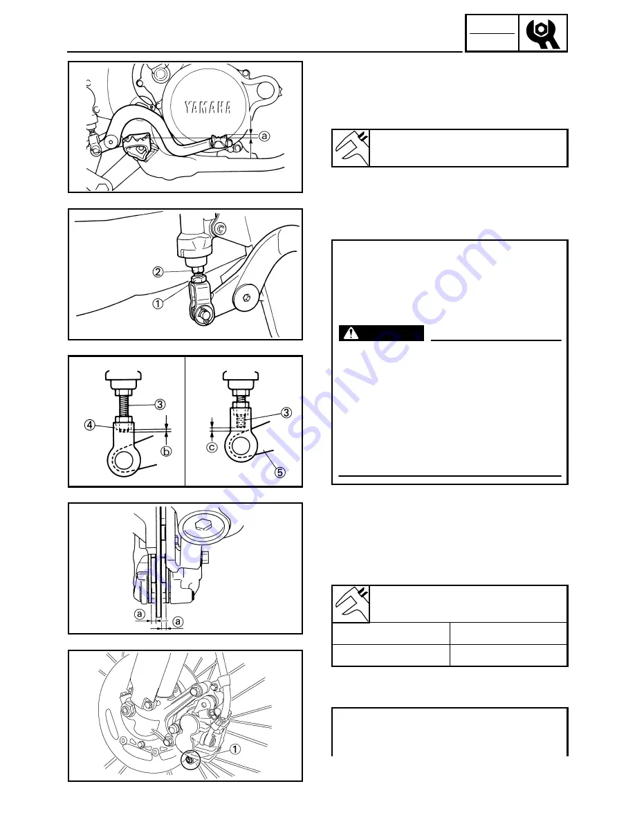 Yamaha YZ450F(T) Owner'S Service Manual Download Page 87