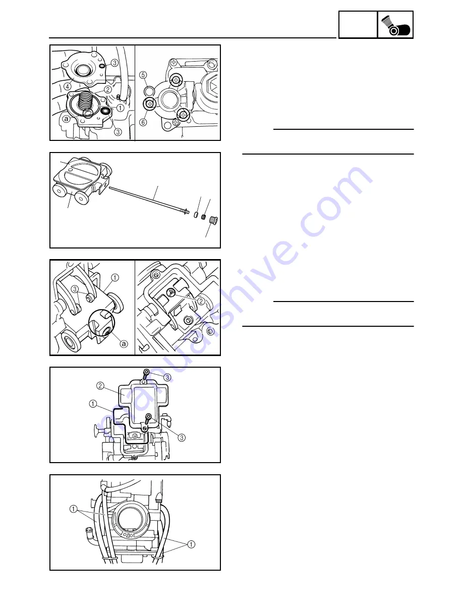 Yamaha YZ450F(T) Owner'S Service Manual Download Page 126