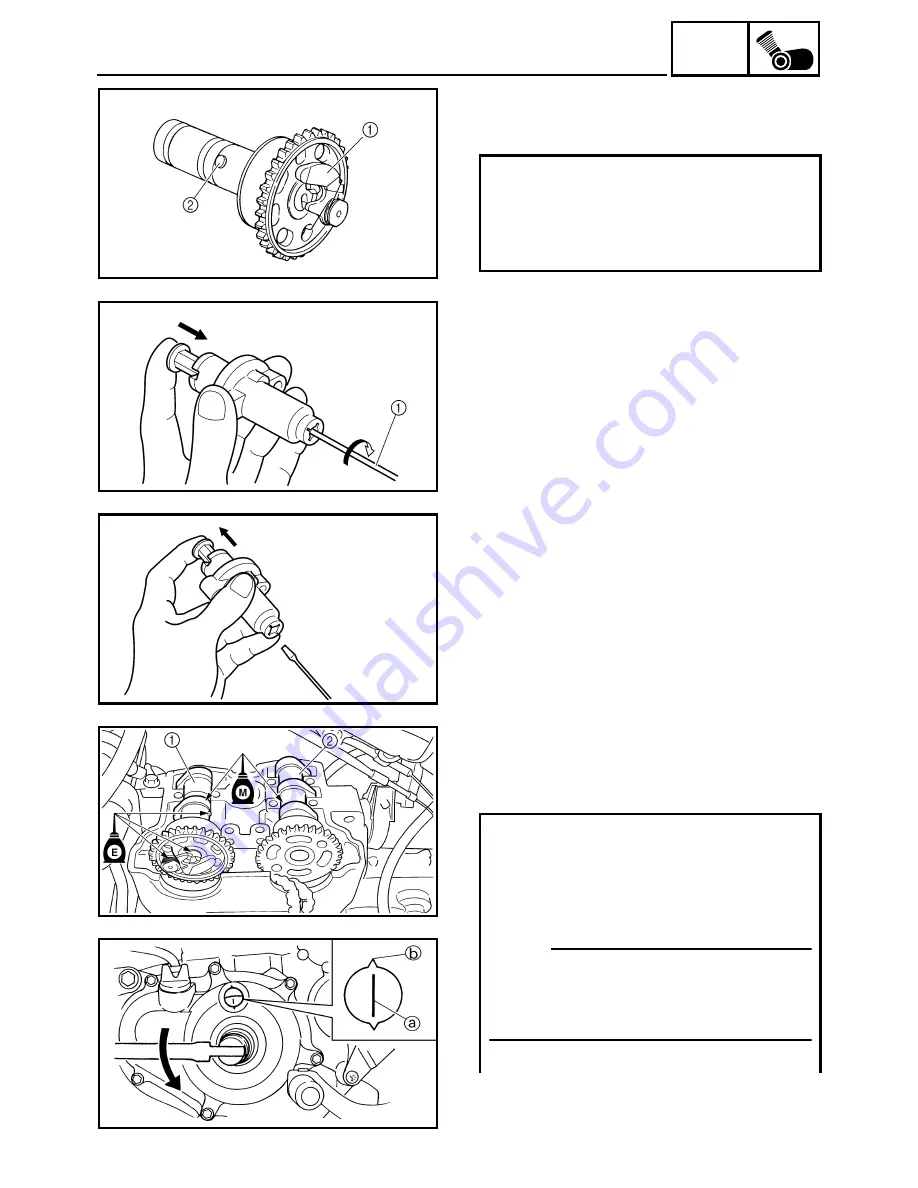 Yamaha YZ450F(T) Owner'S Service Manual Download Page 134