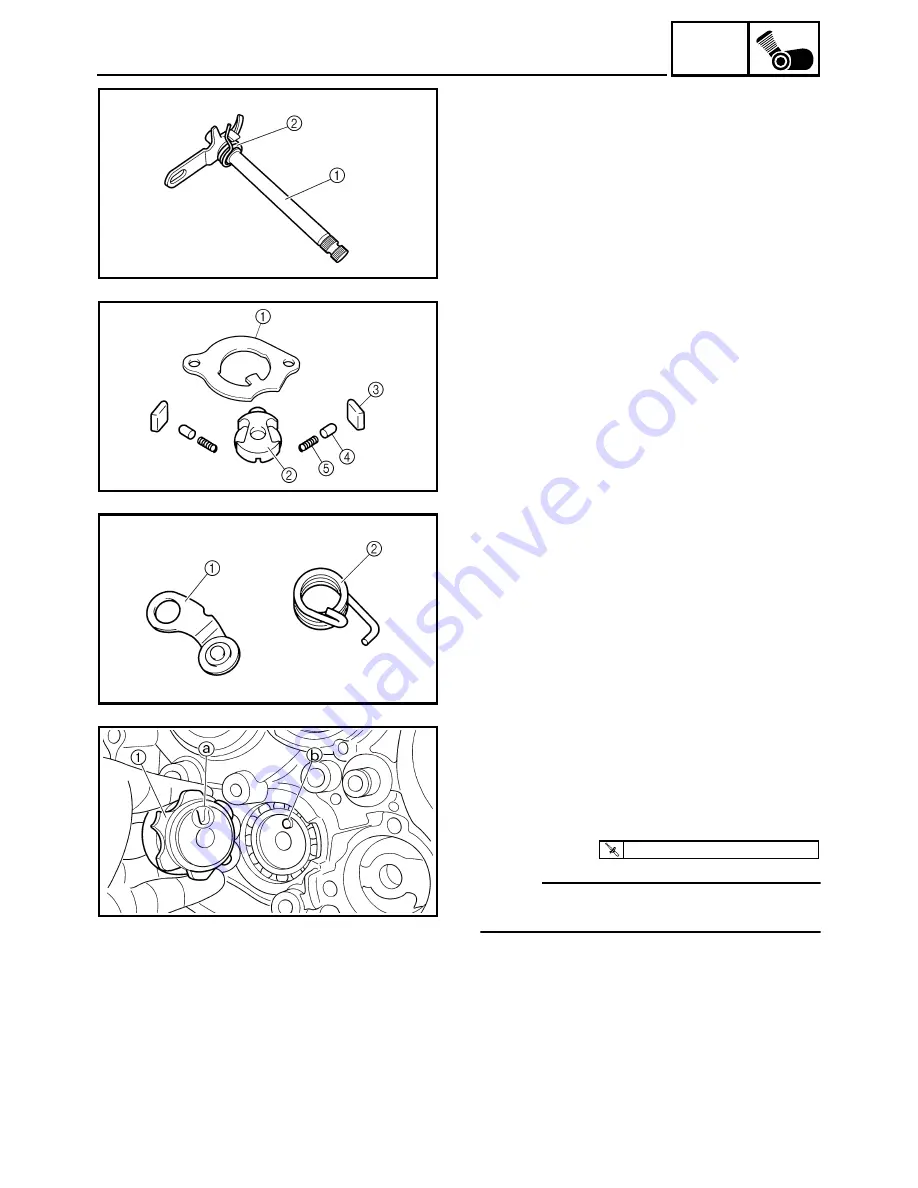 Yamaha YZ450F(T) Owner'S Service Manual Download Page 180