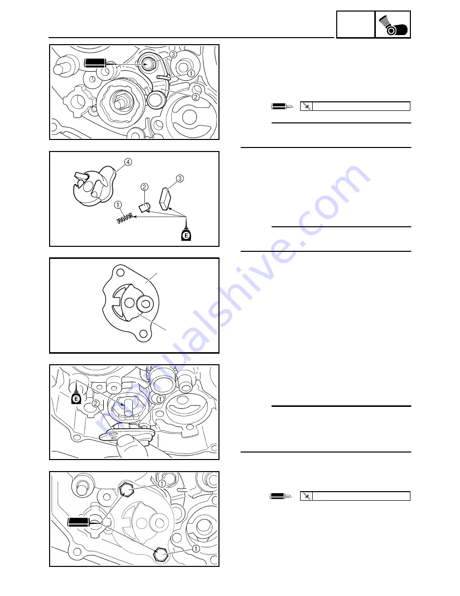 Yamaha YZ450F(T) Owner'S Service Manual Download Page 181