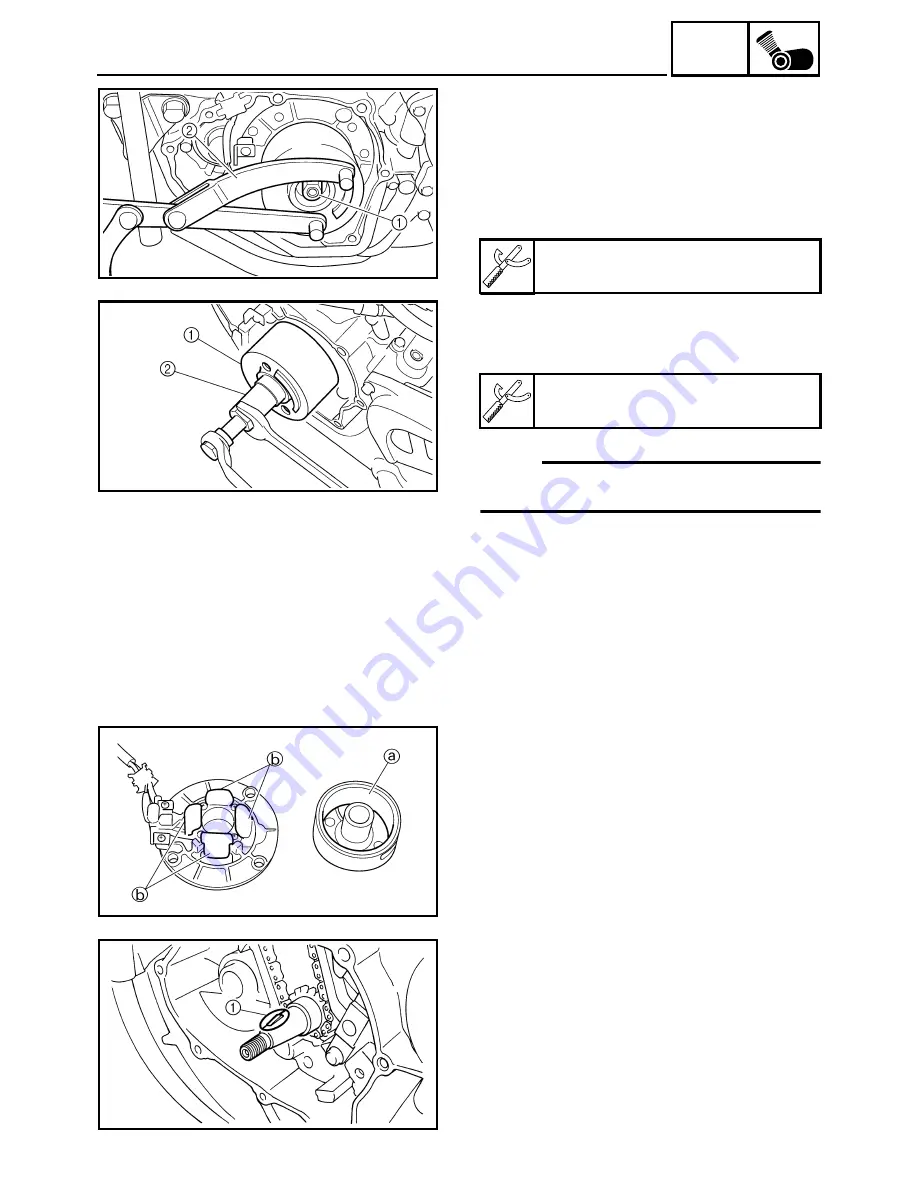 Yamaha YZ450F(T) Owner'S Service Manual Download Page 185