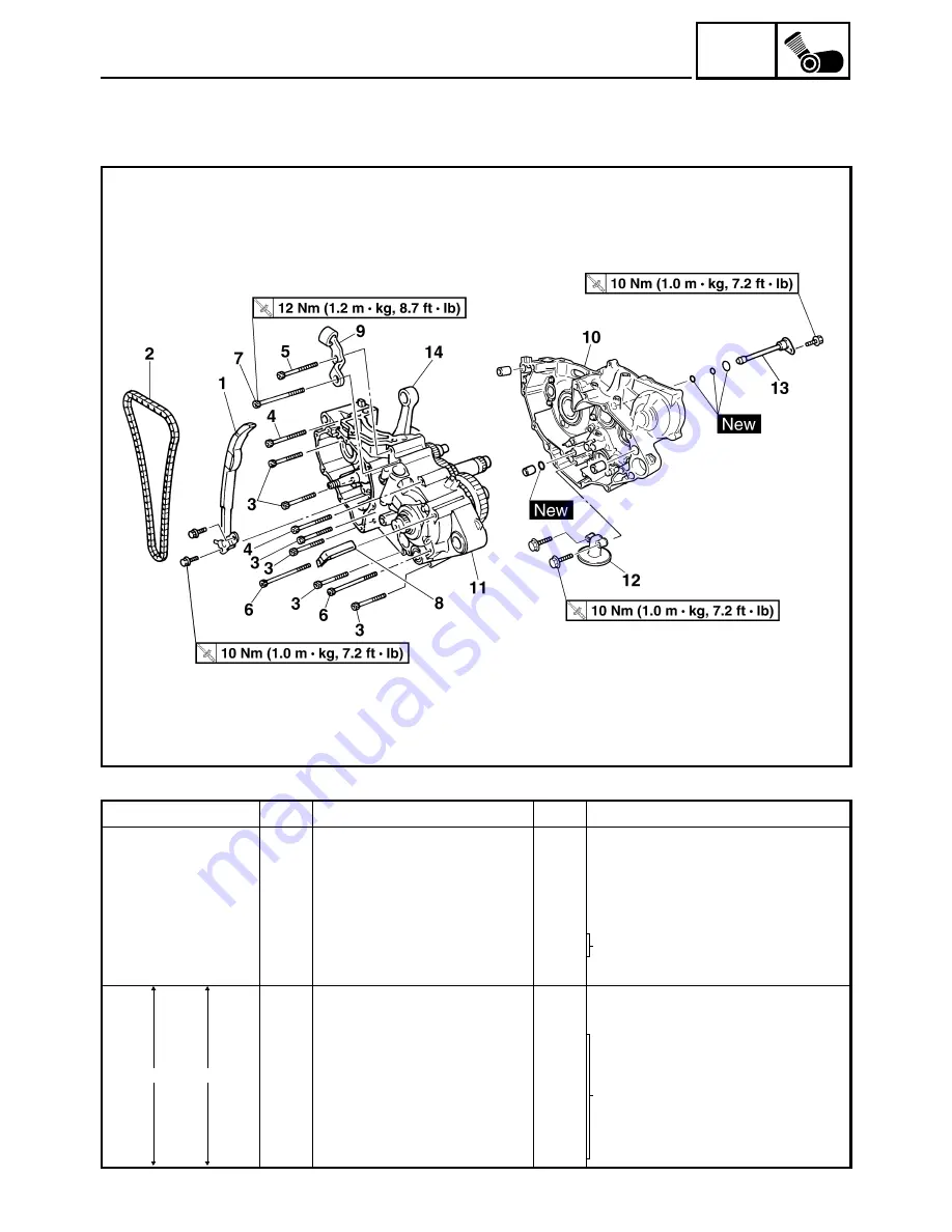 Yamaha YZ450F(T) Owner'S Service Manual Download Page 193