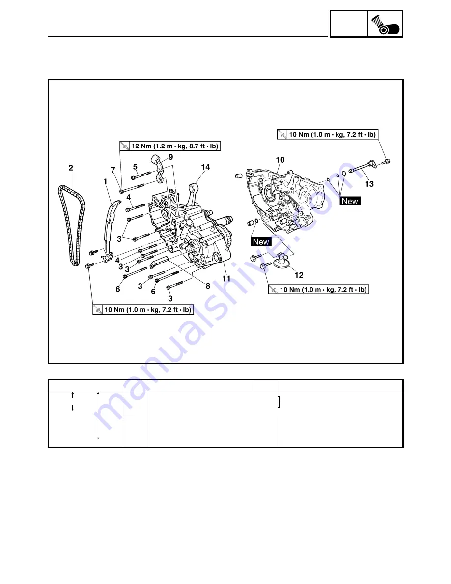 Yamaha YZ450F(T) Owner'S Service Manual Download Page 194