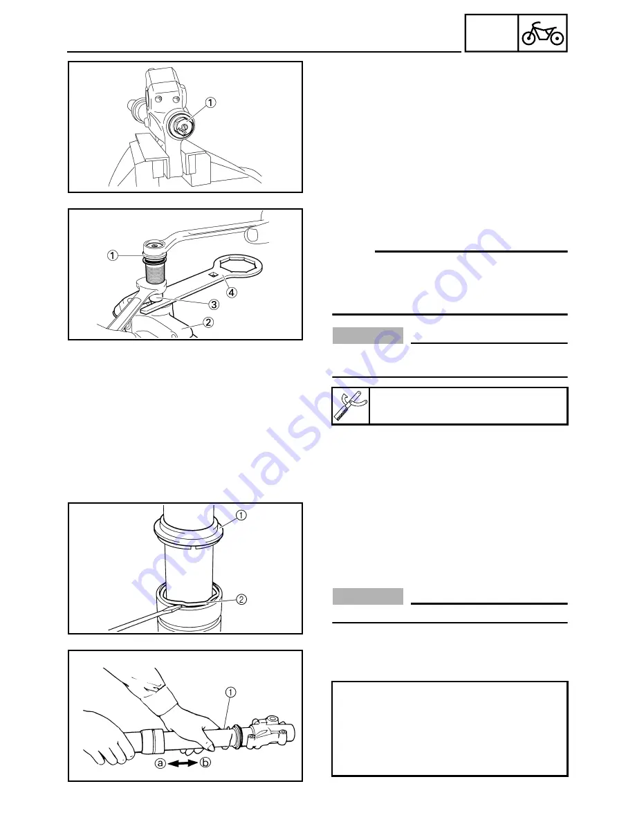 Yamaha YZ450F(T) Owner'S Service Manual Download Page 235