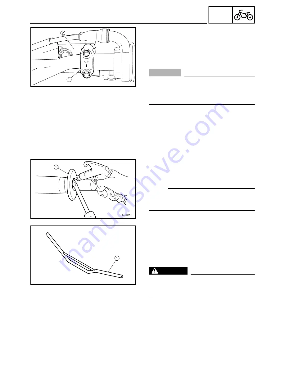 Yamaha YZ450F(T) Owner'S Service Manual Download Page 249