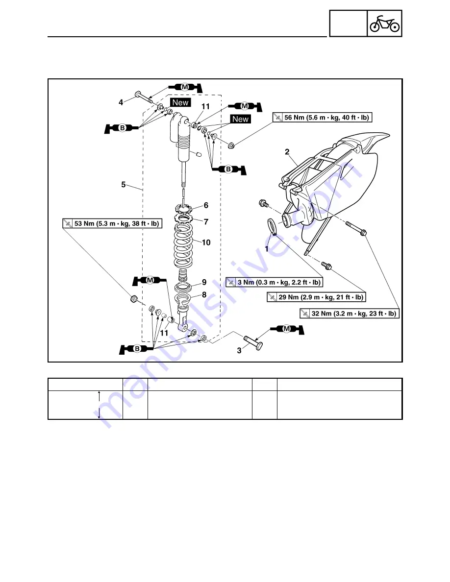 Yamaha YZ450F(T) Owner'S Service Manual Download Page 268