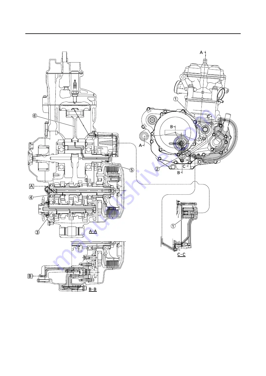 Yamaha YZ450F(X) Owner'S Service Manual Download Page 36