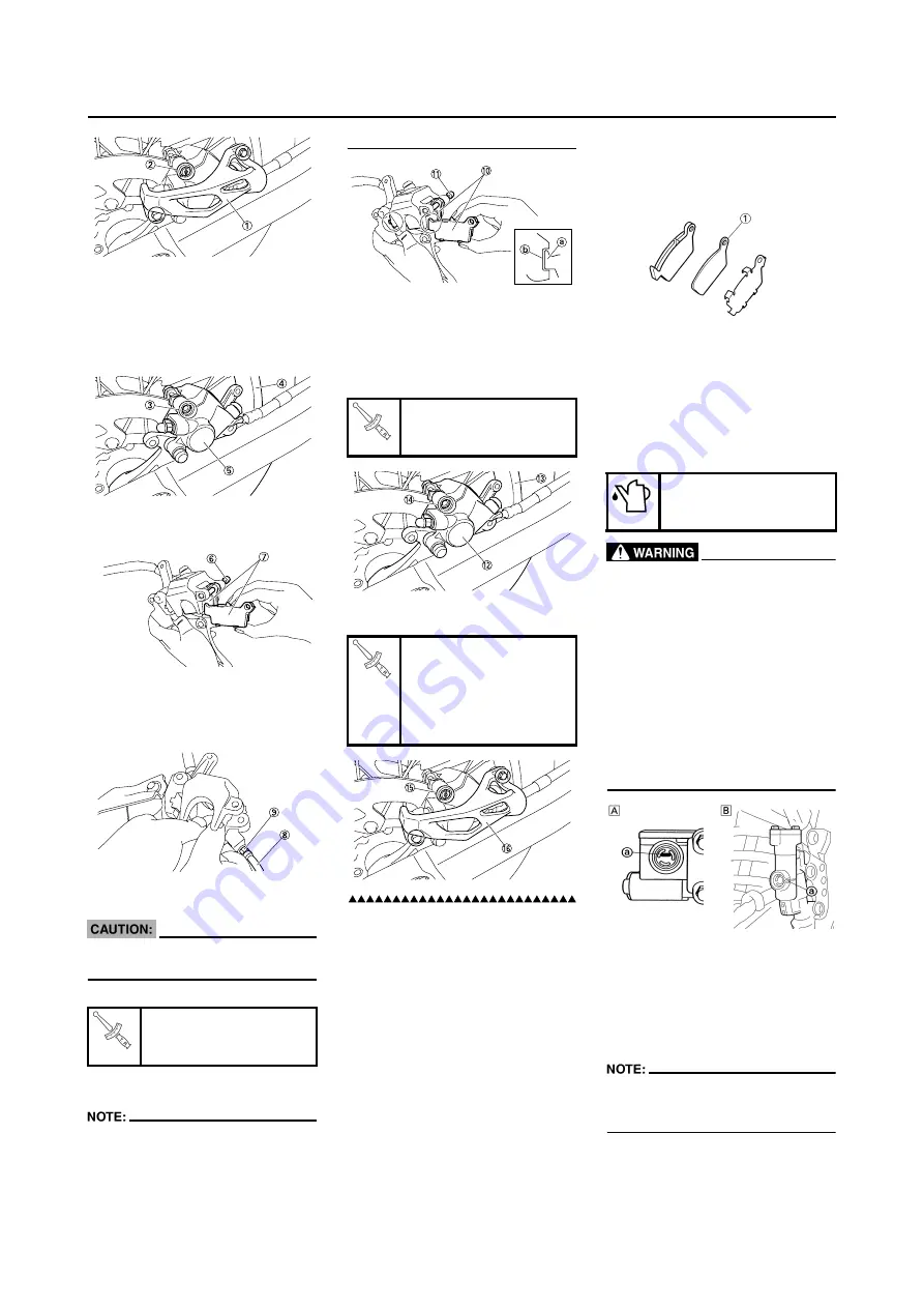 Yamaha YZ450F(X) Owner'S Service Manual Download Page 59