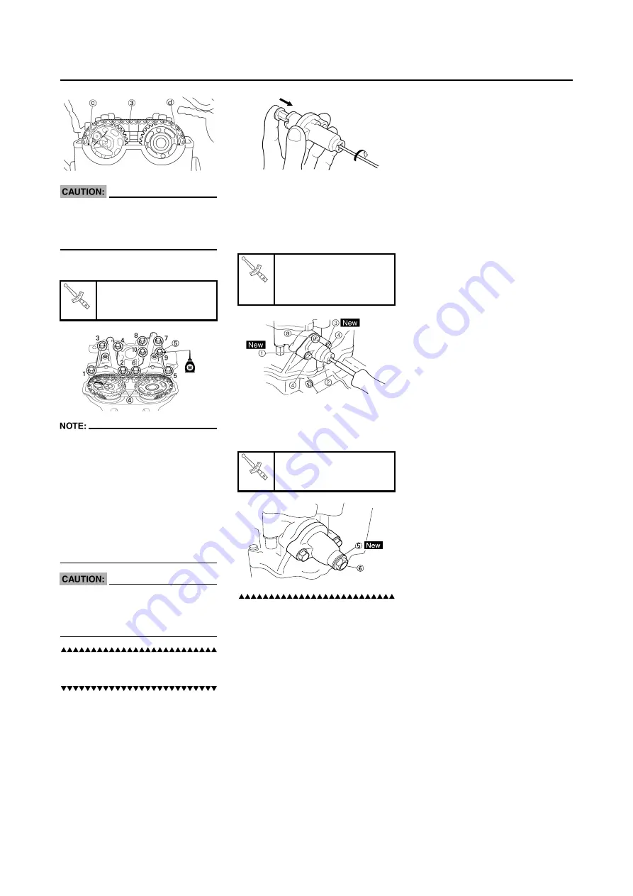 Yamaha YZ450F(X) Owner'S Service Manual Download Page 84