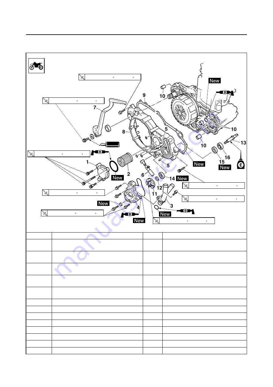 Yamaha YZ450F(X) Owner'S Service Manual Download Page 291