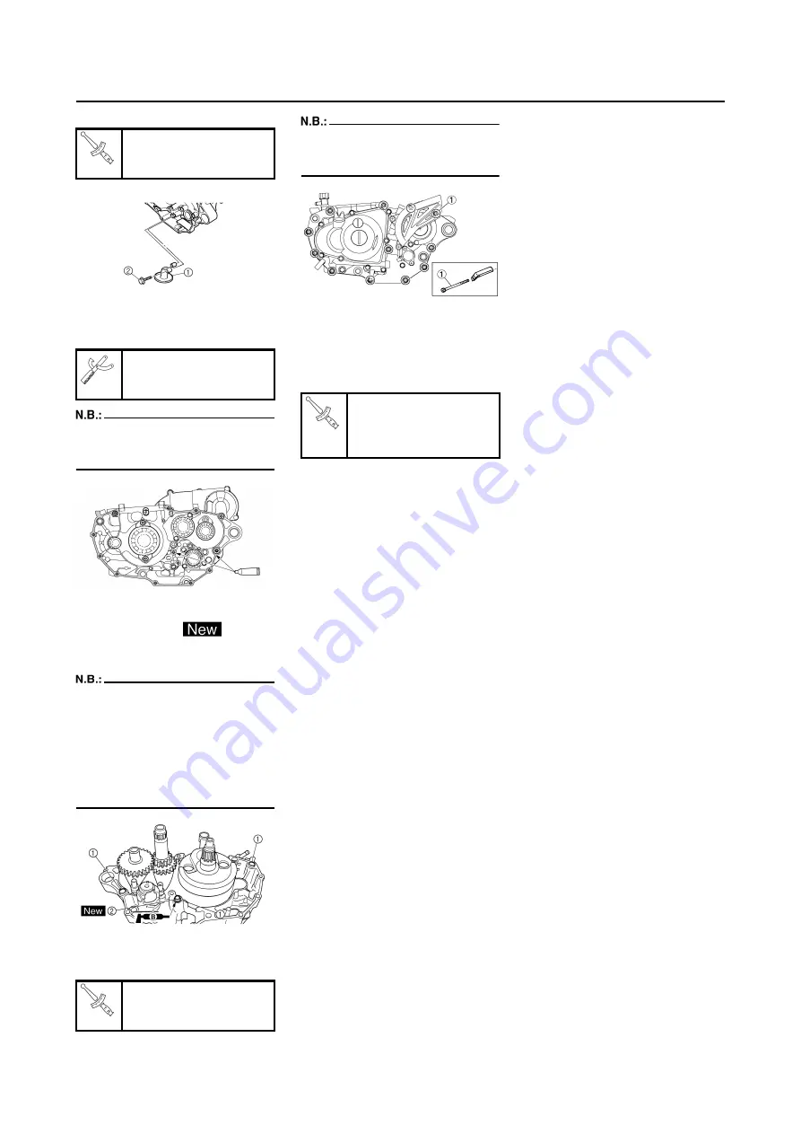 Yamaha YZ450F(X) Owner'S Service Manual Download Page 316