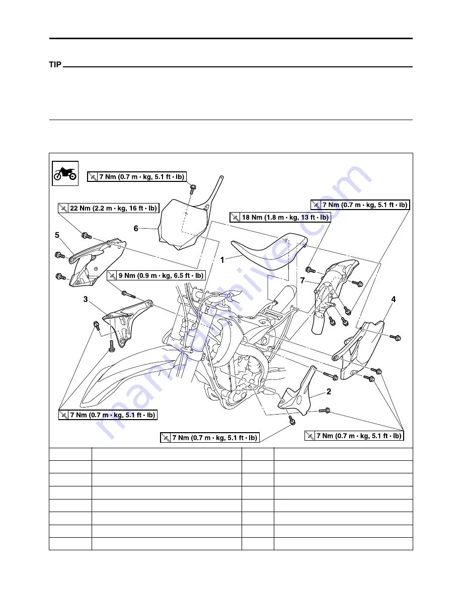 Yamaha YZ450FA 2011 Owner'S Service Manual Download Page 112